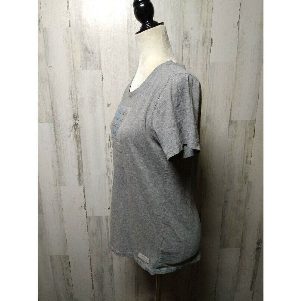 Life Is Good Women’s Medium Gray "Creativity" Tee - Picture 3 of 7